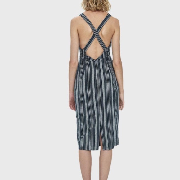 Steven Avie Stripe Woven Dress - Picture 2 of 3